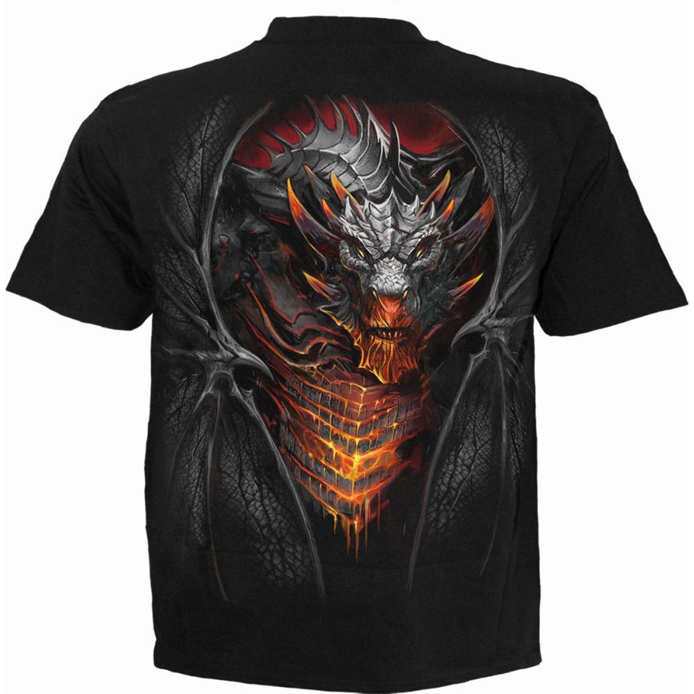 Spiral - DRACONIS Kinder T-shirt - Zwart